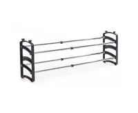 HomeLife Teleskopický stohovatelný botník