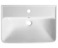 BRUCKNER NEON keramické umyvadlo 60x41,5cm, bílá (7)