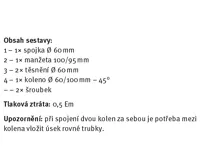 Protherm K11D Koleno ø 60/100 mm - 45° (2)