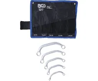 BGS Klíče očkové  "C" profil, 5 dílů sada, 8x10 - 21x22 mm, 5 pcs. (2)