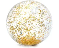 Intex 58070 Nafukovací míč Glitter zlatý (2)