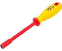 BGS Šroubovák na nástrčné klíče VDE, šestihran, 6 mm, Délka čepele 125 mm BGS Šroubovák na nástrčné klíče VDE, šestihran, 6 mm, Délka čepele 125 mm
