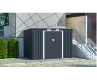 Zahradní domek ZEUS 2C 4,72 m2 antracit IWH-10230007 (4)