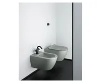 GSI PURA bidet závěsný, 36x55cm, agave mat (1)