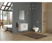 CREAVIT BENE závěsná WC mísa, 35,5x51cm, bílá (3)