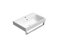 GSI NUBES keramické umyvadlo 60x40cm, broušená spodní hrana, bílá ExtraGlaze (1)