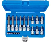 BGS Sada nástrčných hlavic ,  6,3 mm (1/4") / 12,5 mm (1/2") ,  T-profil (pro Torx) ,  18dílná (3)