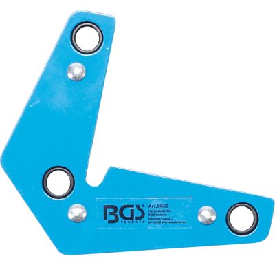 BGS Magnet pomocnýt pro sváření úhlů, tvar L, 9 kg