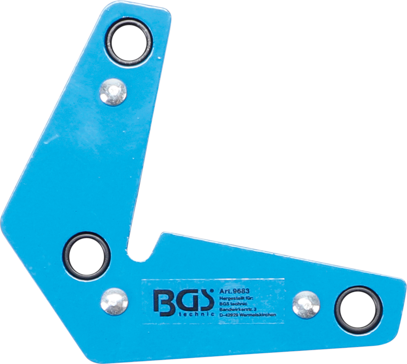 Bgs magnet pomocnýt pro sváření úhlů, tvar l, 9 kg