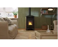 HS Flamingo Krbová kamna AQUAFLAM VARIO ® BARMA 11/5kW dlažba Ořech (20)