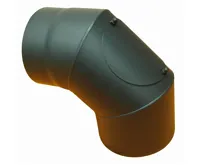 HS Flamingo Koleno 90°/120 mm/1,5 mm s čistícím otvorem