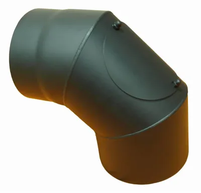 HS Flamingo Koleno 90°/120 mm/1,5 mm s čistícím otvorem