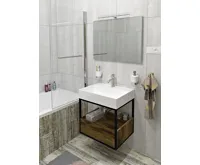 SAPHO TWIG umyvadlo, litý mramor, 60x47cm, kryt výpusti, bílá (8)