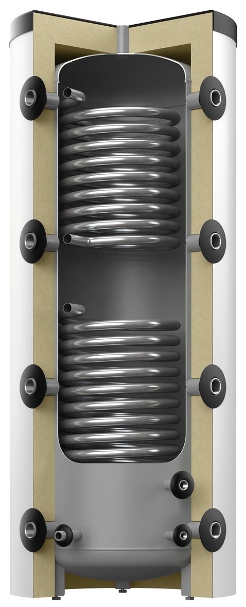Reflex Akumulační nádrž Storatherm HF 500/2_C s izolaci, stříbrná