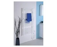 AQUALINE DIRECT-E elektrické otopné těleso rovné 600x1320 mm, 600 W, bílá (1)