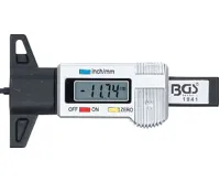 BGS Měřič hloubky profilu pneumatiky 0,00 - 28 mm, digitální (2)