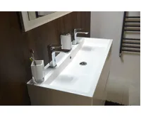 SAPHO LARGO umyvadlová skříňka 99x50x41cm, bílá (4)