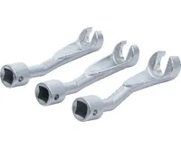 BGS Klíče na vstřikovací a jiná potrubí  14-17-19 mm, 3 díly (3)