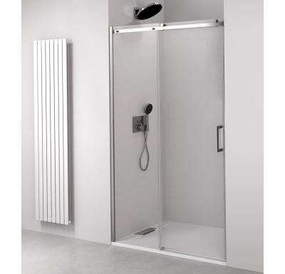 POLYSAN THRON ROUND sprchové dveře 1400 mm, kulaté pojezdy, čiré sklo