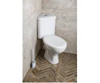 AQUALINE CLIFTON rohové WC kombi, dvojtlačítko 3/6l, zadní/spodní odpad, bílá (7)