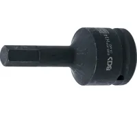 BGS Hlavice zástrčná tvrzená, délka 100 mm, 20 mm (3/4"), vnitřní šestihran 14 mm - BGS 6185-H
