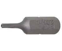 BGS Bit, pohon vnější šestihran 6,3 mm (1/4&quot;), T-profil (pro Torx) s otvorem T7