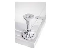 SAPHO Nožičky pro vaničku z litého mramoru (8ks/sada), samolepící, plast (1)