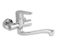 NOVASERVIS Dřezová umyvadlová baterie 100 mm Titania Fresh chrom - 96074,0