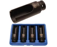 BGS Nástavce trvrzené pro injektory, 25-27-29-30 mm, sada 4 díly