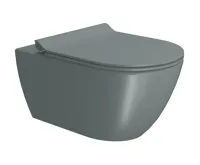 GSI PURA závěsná WC mísa, Swirlflush, 36x55cm, agave dual-mat (3)