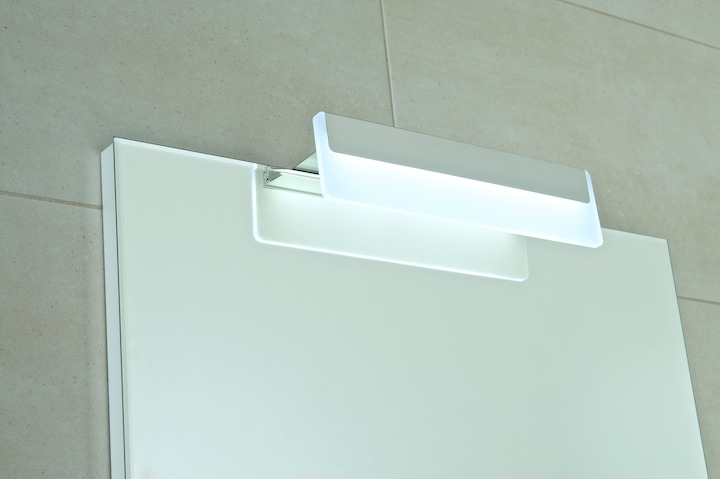 Světlo ELLA 500 LED, IP44, 1×6W, 745 lm, 500×80×80 mm, k montáži na zrcadlovou desku i zeď 47J7305200001 Creme bílá