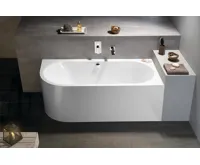 POLYSAN VIVA R MONOLITH asymetrická vana 170x75x60cm, bílá (3)