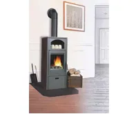 PLAMEN PLAMEN Litinová krbová kamna LAGUNA - hnědá (11)