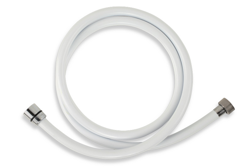 Novaservis sprchová hadice plastová 150 cm bílá - pvc/150,11