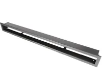 HS Flamingo Krbová mřížka OTEVŘENÁ 80x6 cm, grafit