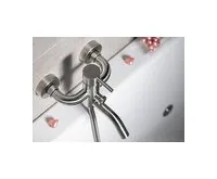 SAPHO MINIMAL nástěnná vanová baterie, nerez mat (1)