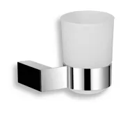 NOVASERVIS Držák kartáčků a pasty sklo Titania Kate chrom - 66506,0