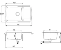 Aquasanita Lira 780.0E Black metallic (3)