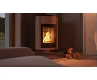 HS Flamingo Krbová kamna MASTERFLAMME ® Grande II, krémová (30)