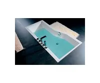 POLYSAN VERSYS L asymetrická vana 170x84x70x47cm, bílá (1)