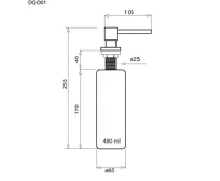 Aquasanita DQ-001 lesklý chróm (4)