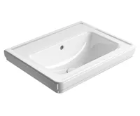GSI CLASSIC keramické umyvadlo 60x46cm, bez otvoru, bílá ExtraGlaze