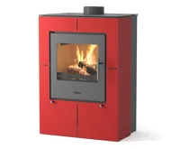 HS Flamingo Krbová kamna FLAMINGO ® EVENES červená HS Flamingo Krbová kamna FLAMINGO ® EVENES červená