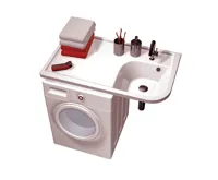 RAVAK Umyvadlo Praktik W R white s otvory