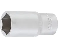 BGS Hlavice nástrčná, 1/2" 12,5 mm 6ti hranná, prodloužená 26 mm BGS Hlavice nástrčná, 1/2" 12,5 mm 6ti hranná, prodloužená 26 mm
