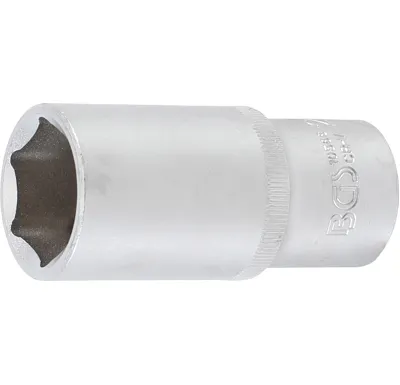 BGS Hlavice nástrčná, 1/2" 12,5 mm 6ti hranná, prodloužená 26 mm