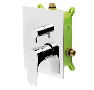 NOVASERVIS Podomítková baterie s boxem 2 vývody, NICE - BOX97051R,0