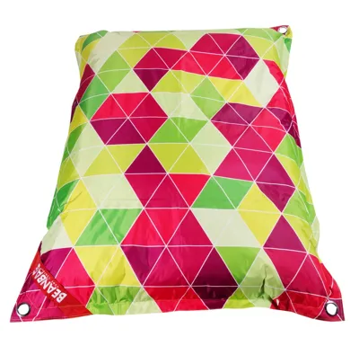 Designový sedací vak 189x140 triangle s popruhy