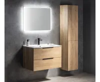 SAPHO ESPACE skříňka 35x172x32cm, 2x dvířka, levá/pravá, dub alabama (7)