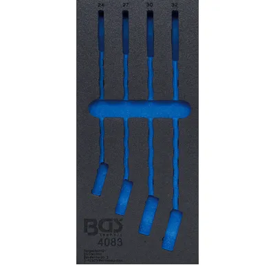 BGS Vložka do dílenského vozíku 1/3, prázdná, pro 4083